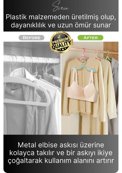 20 Adet Çok Amaçlı Askı Çoğaltıcı Gardrop Dolap Içi Düzenleyici Organizer Kanca Seti Çoklayıcı fiyatları