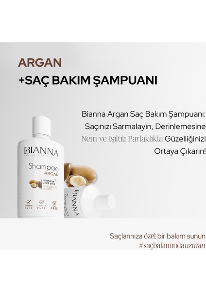 Şampuan Argan Yağlı Canlandırıcı Ve Onarıcı Saç Bakım Şampuanı - 500ml