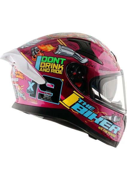 Apex Xbhp 19 Kask Pink White