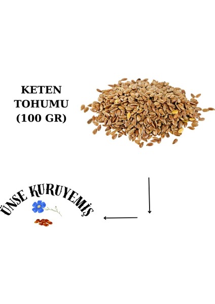 Keten Tohumu 100 gr