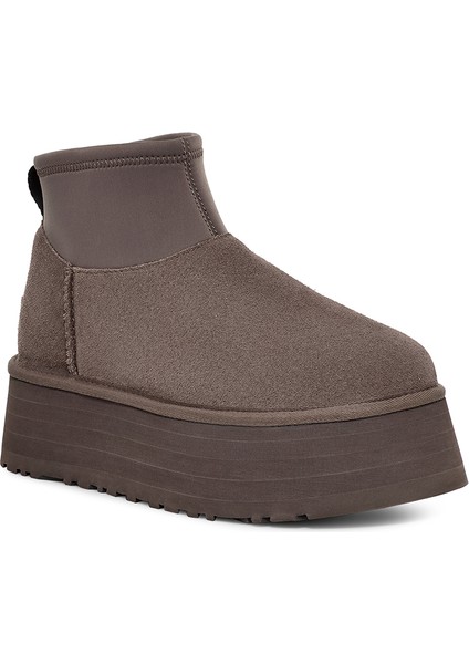 Kadın Bot 1168170 Ugg W Classıc Mını Dıpper Thunder Cloud