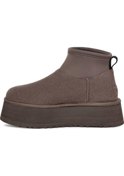 Kadın Bot 1168170 Ugg W Classıc Mını Dıpper Thunder Cloud