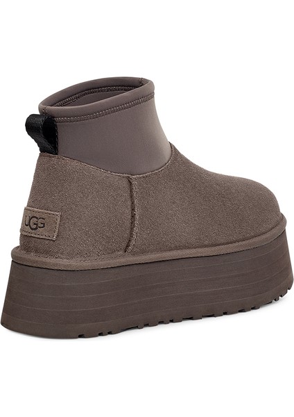 Kadın Bot 1168170 Ugg W Classıc Mını Dıpper Thunder Cloud