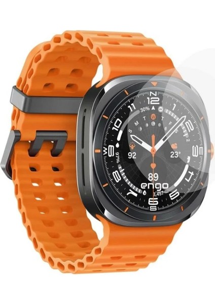 Samsung Galaxy Watch Ultra 47MM Uyumlu 3 Adet Şeffaf Ekran Koruyucu Nano Jelatin