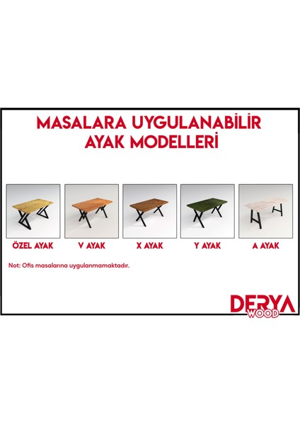 Doğal Ahşap Yemek MASASI-100-200