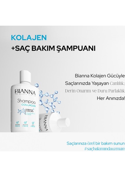 Şampuan Collagen Canlandırıcı ve Koruyucu Saç Bakım Şampuanı 500 ml