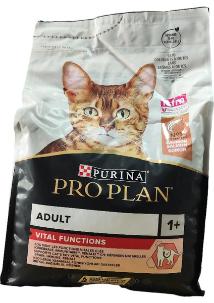 Proplan Vital Functions Somonlu Yetişkin Kedi Maması 3 kg modelleri