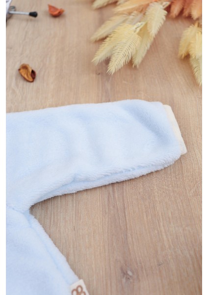 Erkek Bebek Peluş 2 Li Kapişonlu Takım Seti STL6782 indirimleri