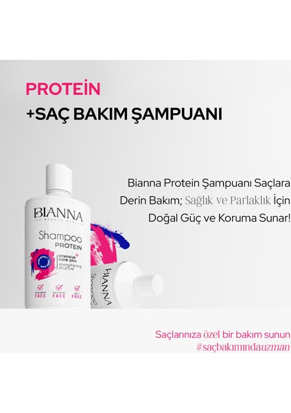 Şampuan Saç Bakım Protein ve Yapı Güçlendirici Şampuanı 500 ml