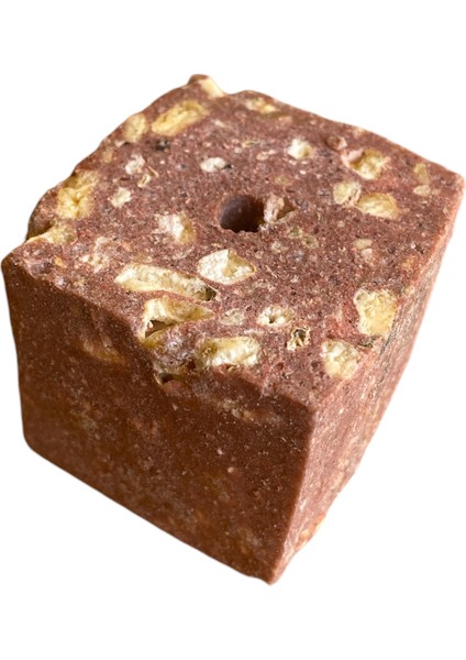 Av Sazan Rig Sazan Balık Avı Delikli Küp Mısır Küspesi(ÇİLEK )aromalı 100+130 gr 9 Adet