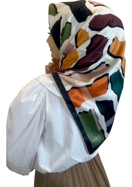 Quare Desenli Rayon Eşarp 01072