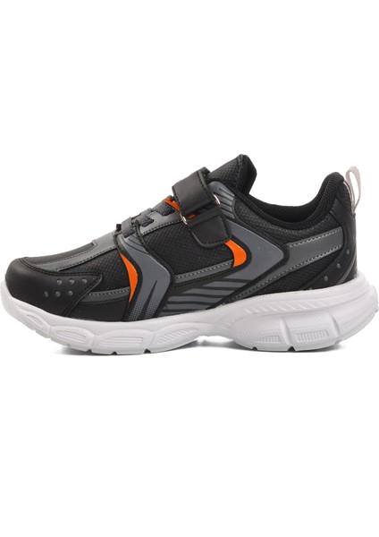 Kendall-F Siyah-Füme Unisex Çocuk Spor Ayakkabı