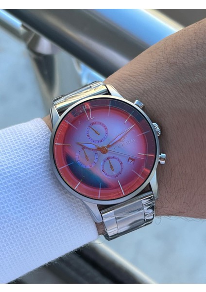 Çelik Kordon Iç Fonksiyonları Aktif Chronograph 30 mt Su Geçirmez Erkek Kol Saati EFM.339.K fiyatları