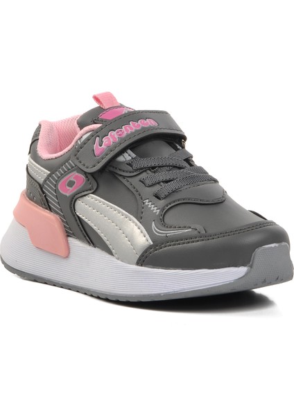 729-25K-P Füme-Pembe Çocuk Spor Ayakkabı