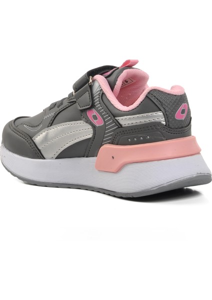 729-25K-P Füme-Pembe Çocuk Spor Ayakkabı