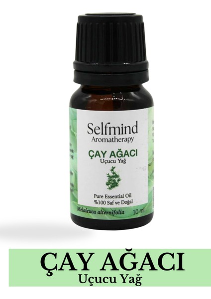 Çay Ağacı Uçucu Yağı Saf ve Doğal Buhurdanlık - Cilt Bakım 10 ml
