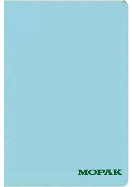 A4 Plastik Kapak Defter 60 Yaprak Pastel Kareli