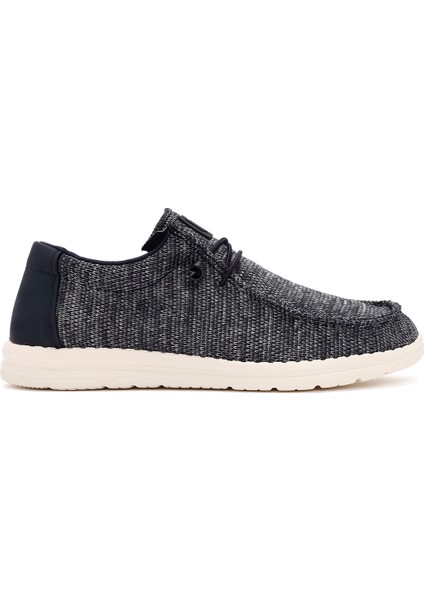 Zero Erkek Lacivert Kumaş Casual Ayakkabı 24SFD69396F