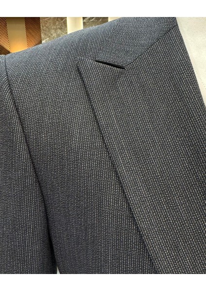 İtalyan Stil Ceket Yelek Pantolon Takım Elbise Lacivert T12876 modelleri