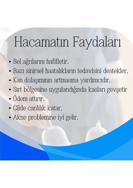 Hacamat Masaj Kupa Seti Selülitt ve Çatlak Giderici Vakumlu Yüksek Kalite 12'li Hacamat Kupa Seti