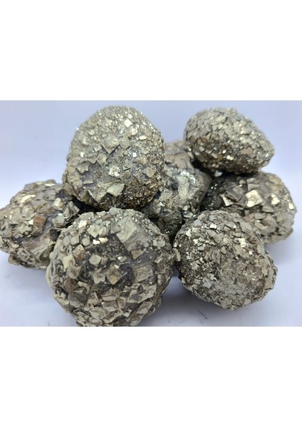 Pirit Bolluk Bereket Doğaltaş Ham kütle 300-350 GR 1 ADET indirimleri