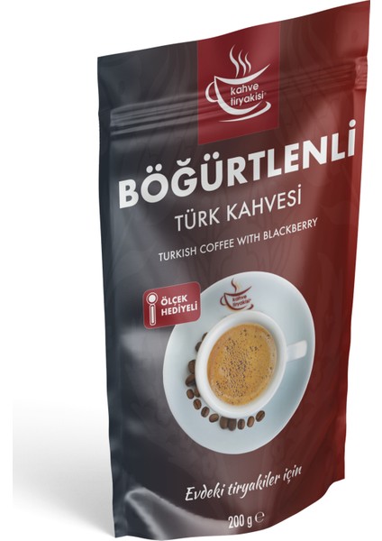 Böğürtlenli Türk Kahvesi 200 gr Paket