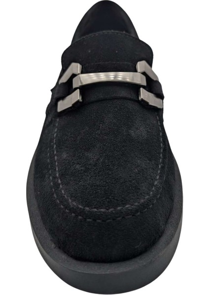 Essece ES727 Süet Deri Kadın Loafer Ayakkabı Essece ES727 Siyah 40 fırsatları