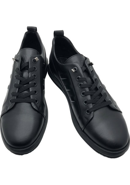 Deri Casual Ayakkabı Siyah 43
