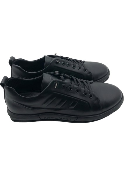 Deri Casual Ayakkabı Siyah 43 fırsatları