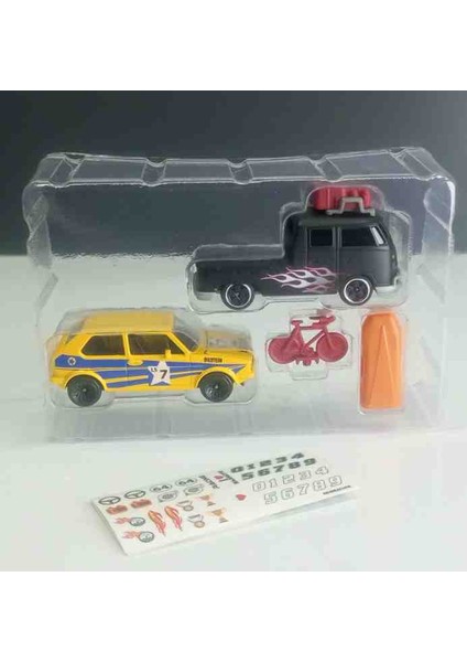 1:64 Major Volksvagen Set Metal