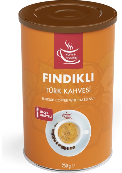 Fındıklı Türk Kahvesi 250 gr Teneke