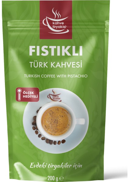 Fıstıklı Türk Kahvesi 200 gr Paket