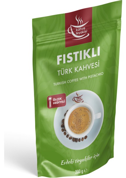 Fıstıklı Türk Kahvesi 200 gr Paket