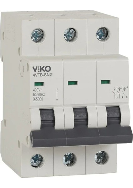3X63A W-Otomat C 4,5ka
