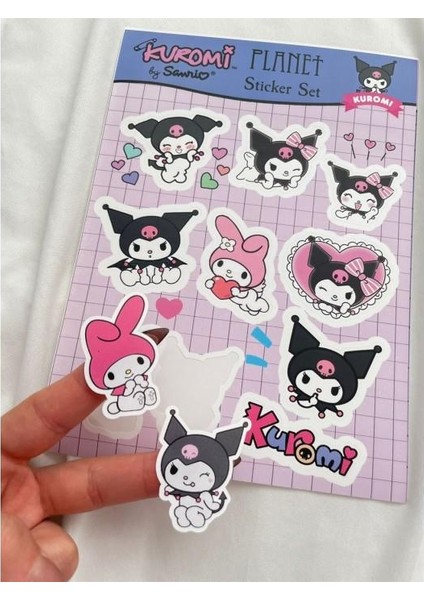 Kuromi Sticker Set