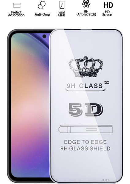 Samsung Galaxy A54 Uyumlu Ekran Koruyucu Tamperli Kırılmaz Cam