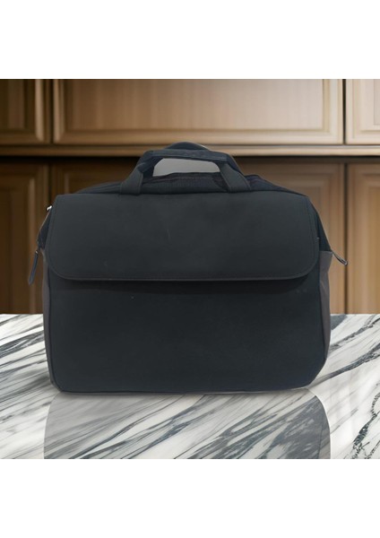 Siyah- Gri Tüm Laptoplara Uygun Darbeye Karşı Korumalı Kaliteli Laptop Çantası