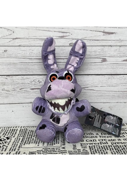 Five Nights At Freddys Fnaf Bonnie Chica Foxy Freddy Peluş Oyuncak Oyun Uyku Arkadaşı Çeşitleri 22CM