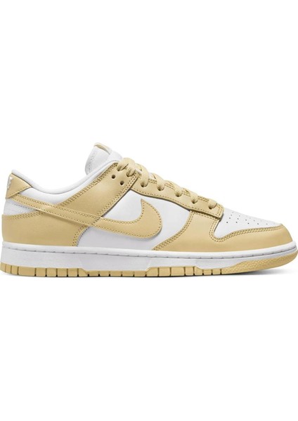 Dunk Low Retro Team Gold Beyaz-Bej Renk Deri Erkek Spor Ayakkabı fırsatları