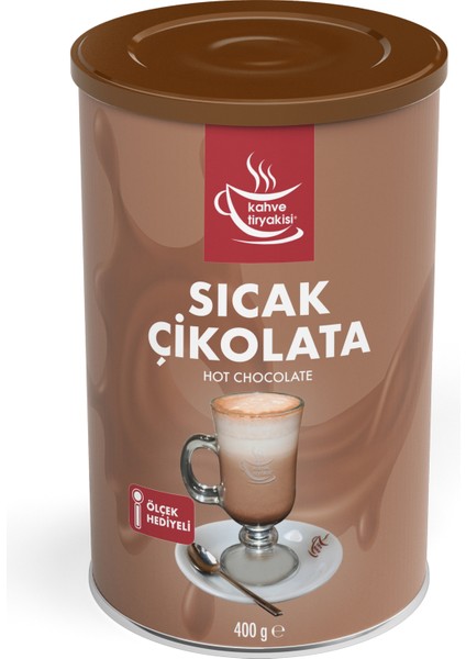 Sıcak Çikolata 400 gr Teneke
