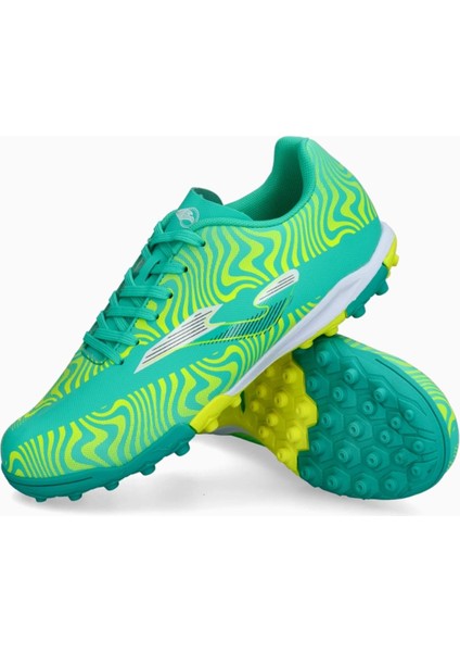Evolution Jr 2415 EVJW2415TF Turkuaz & Sarı Erkek Çocuk Halı Saha Ayakkabı