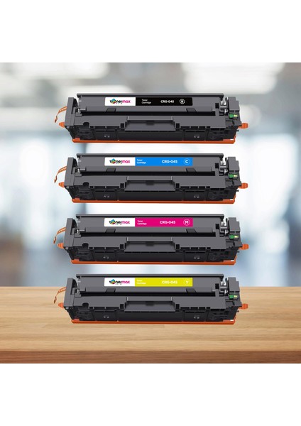 Canon Uyumlu Tonermax I-Sensys MF-636CDWT Muadil Toner Seti / CRG-045