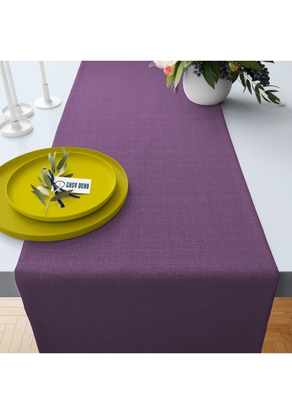 Runner Linen Lila (18536) - 50 x 180 cm