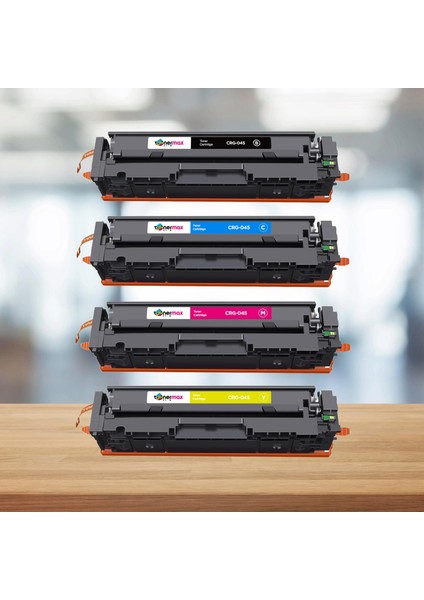 Canon Uyumlu Tonermax I-Sensys LBP-611CN Muadil Toner Seti / CRG-045