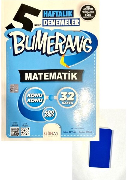 5.sınıf Bumerang Matematik Haftalık Deneme-Yeni-(Silgi Hediye)