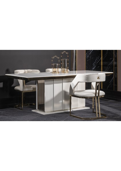 Dante Luxury Yemek Masası Takımı