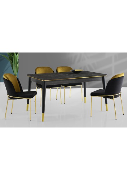 Kristal Yemek Masası Takımı