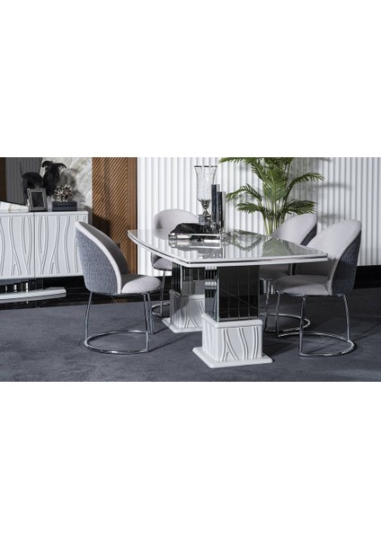 Voga Luxury Yemek Masası Takımı