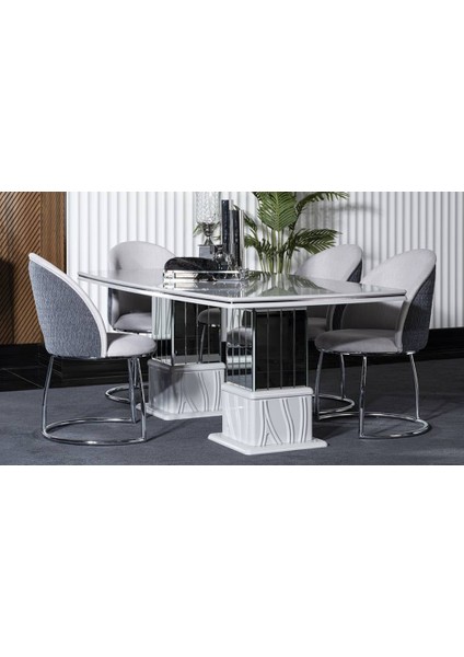 Voga Luxury Yemek Masası Takımı fiyatları