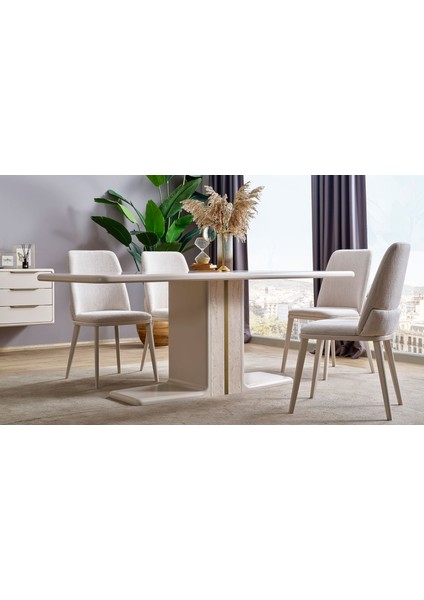 Harley Yemek Masası Takımı